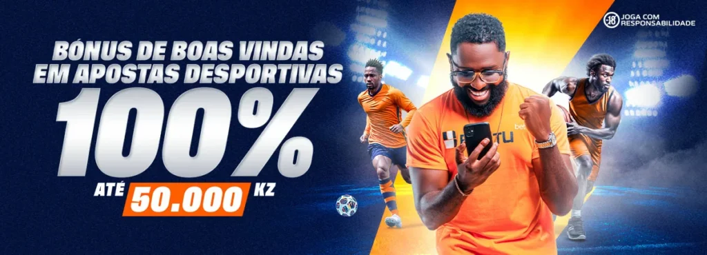 Bônos de boas vindas desporto 100%
